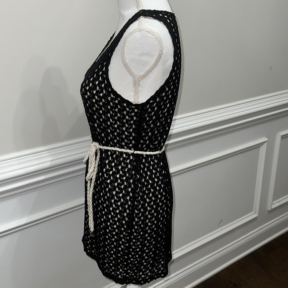 Motherhood Maternity Holed Sleeveless with Rope Detail Tunic Top Dress Sz S - Picture 4 of 8